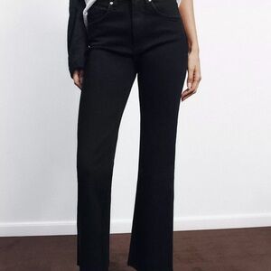 Zara Black Ankle & Cropped Jeans
